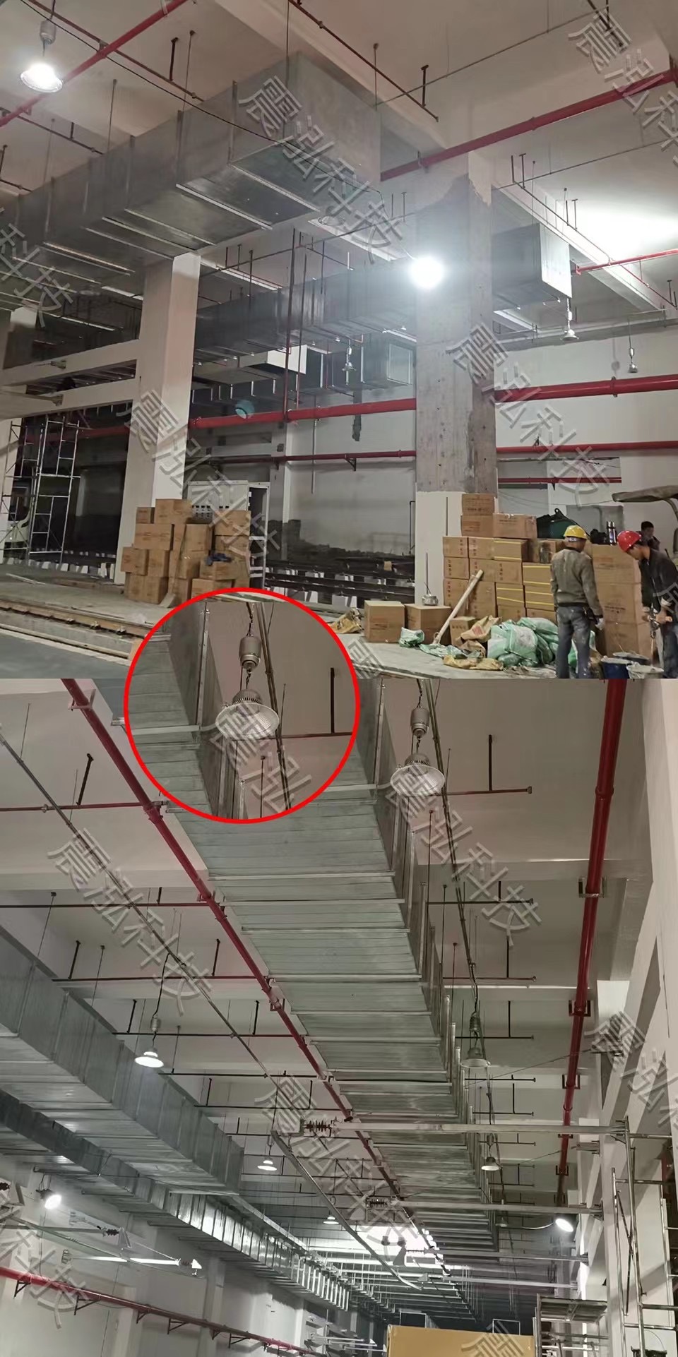 广州黄埔有轨电车1号线工程施工中